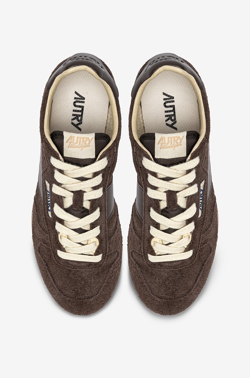 AUTRY Niedrige Sneakers aus Wildleder Windspin Damen DUNKELBRAUN 5