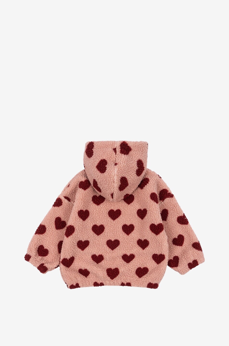 KONGES SLØJD Sweat-shirt à capuche en polaire motif fantaisie garçon Jody Garçon ROSE FONCÉ 2