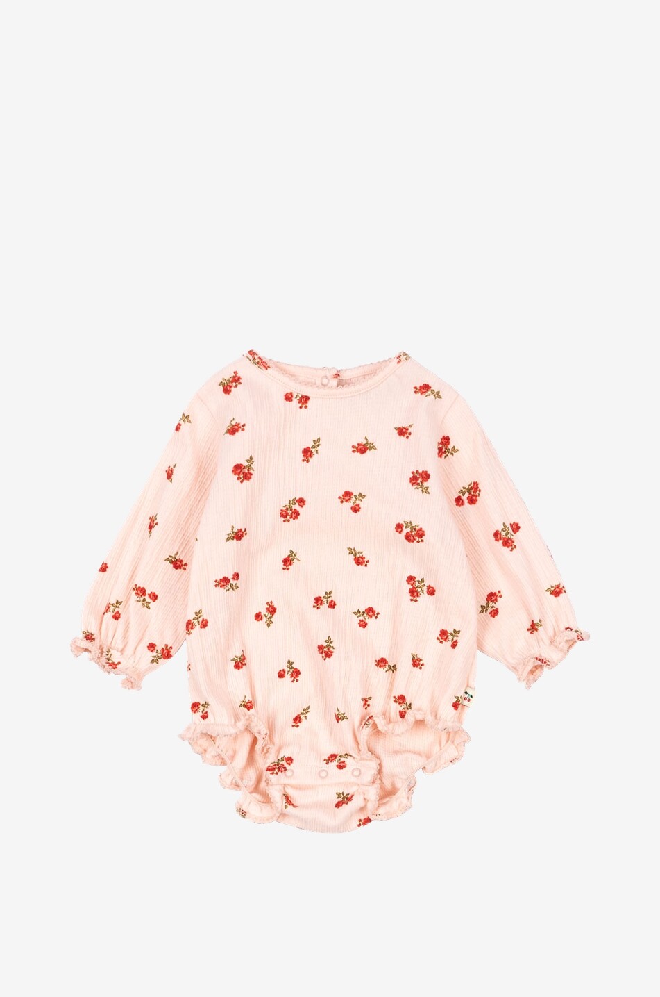 Barboteuse bébé en coton bio fleuri Chleo