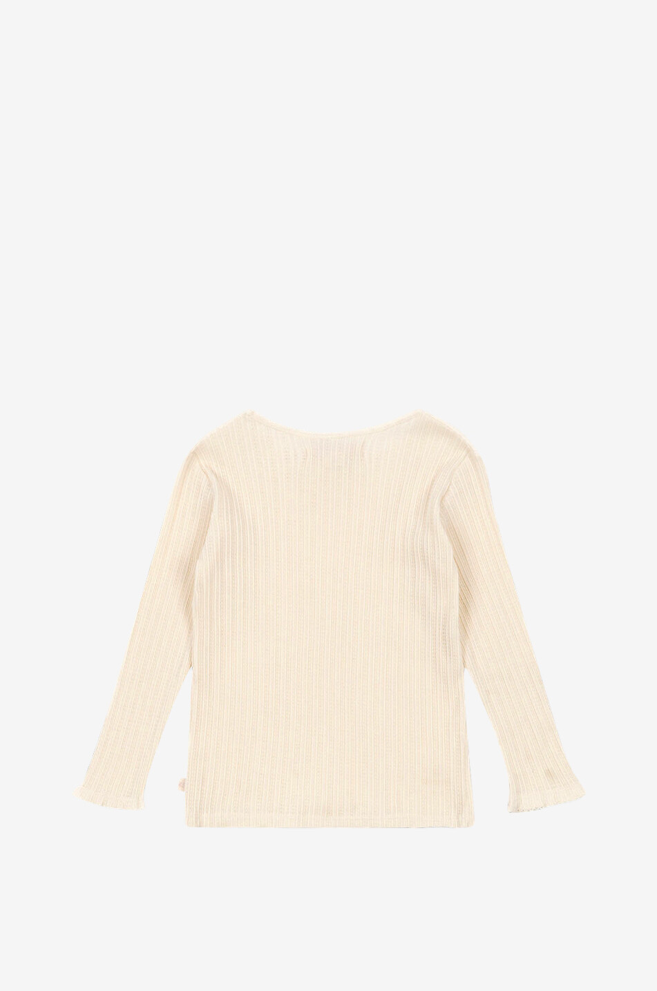 KONGES SLØJD Mädchen-Langarmshirt aus Jersey Papin Mädchen CREMEFARBEN 2