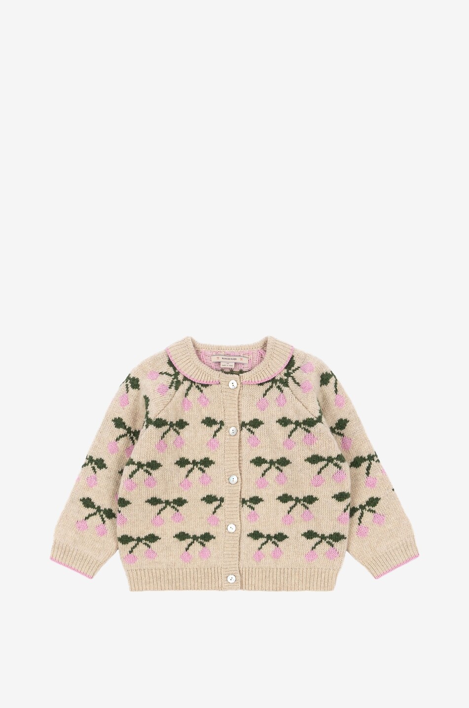 Pull à col fille en maille fantaisie Belou