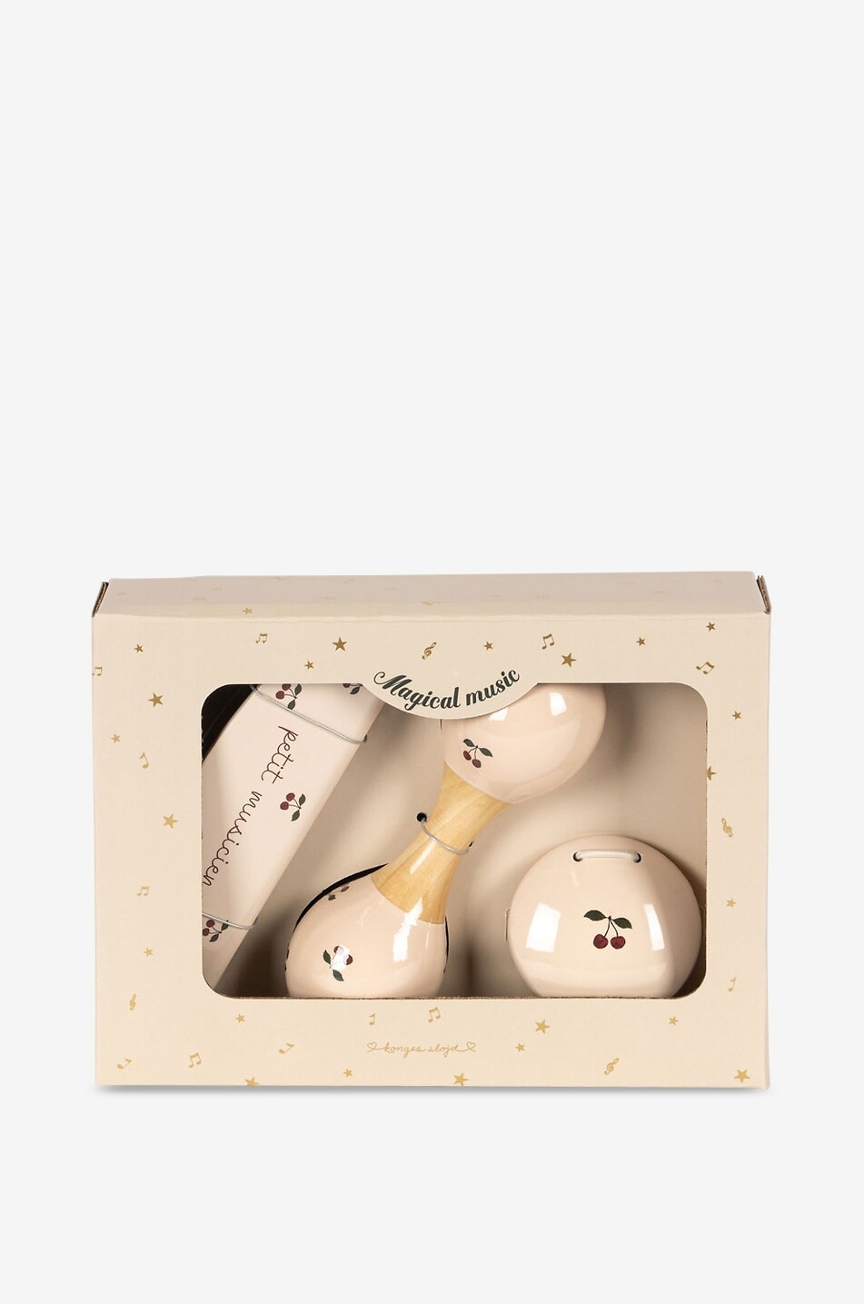 KONGES SLØJD Coffret 3 instruments de musique enfants Cherry Unisexe BEIGE 1