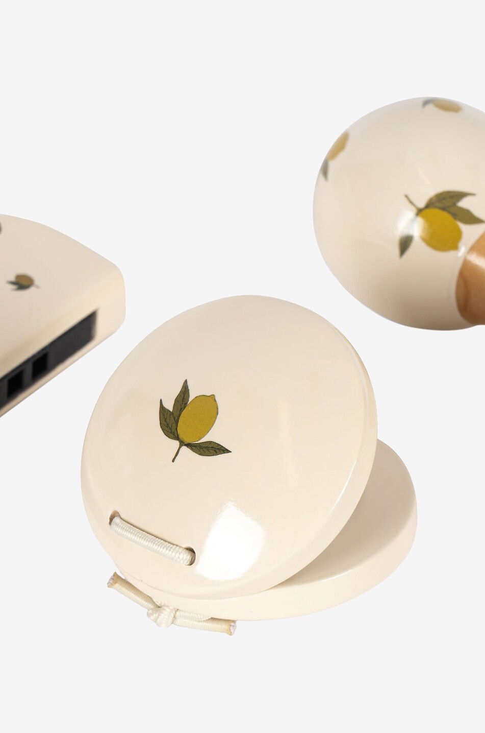 KONGES SLØJD Lemon set of 3 children's musical instruments Unisex BEIGE 3