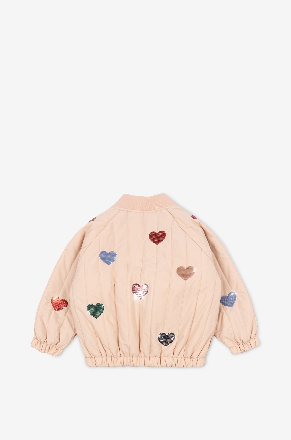 KONGES SLØJD Girl's Juno quilted technical fabric bomber jacket Girl PINK 2