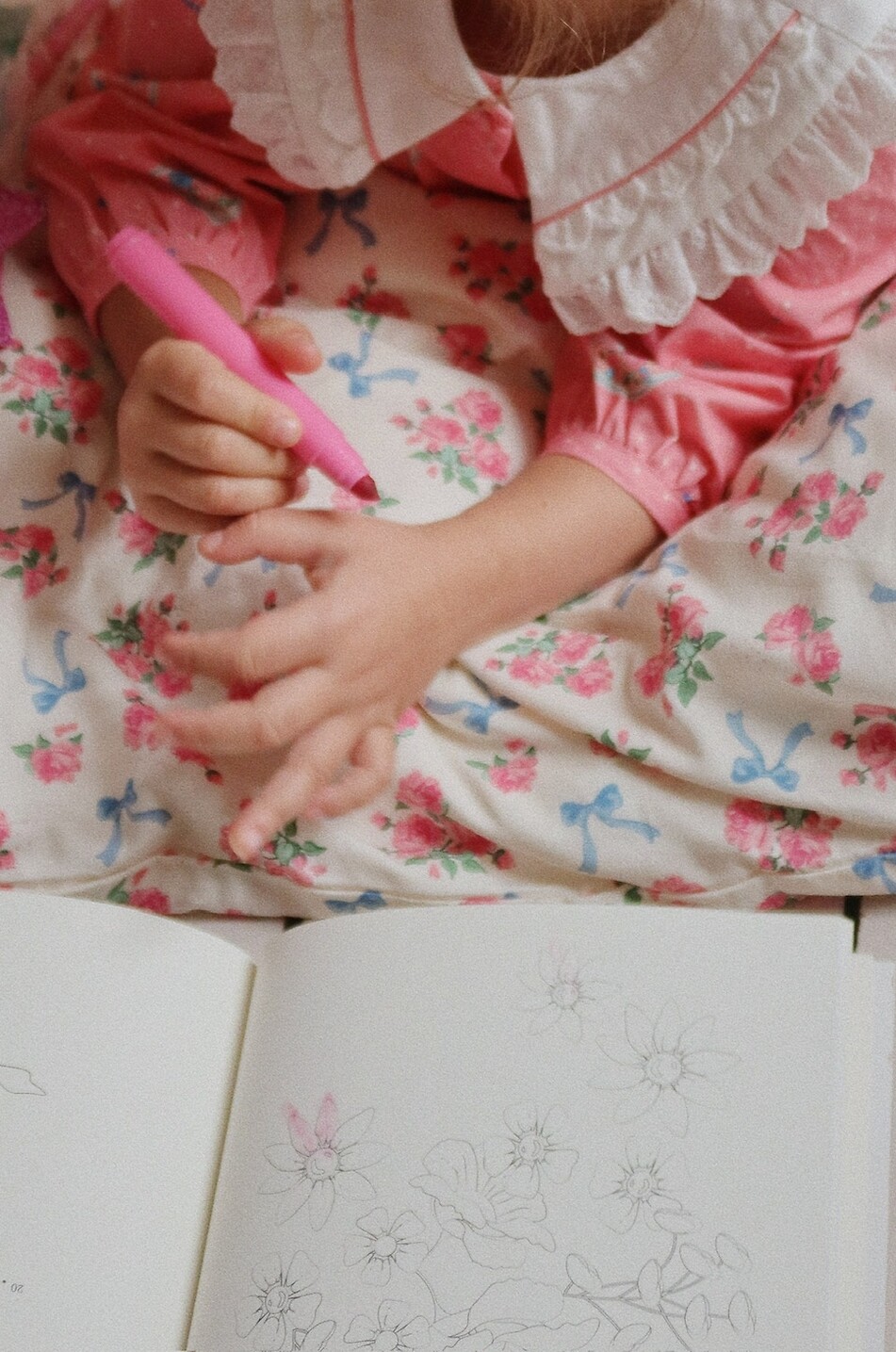 KONGES SLØJD Set of 2 girl's sequin bow hairclips Girl PINK 3