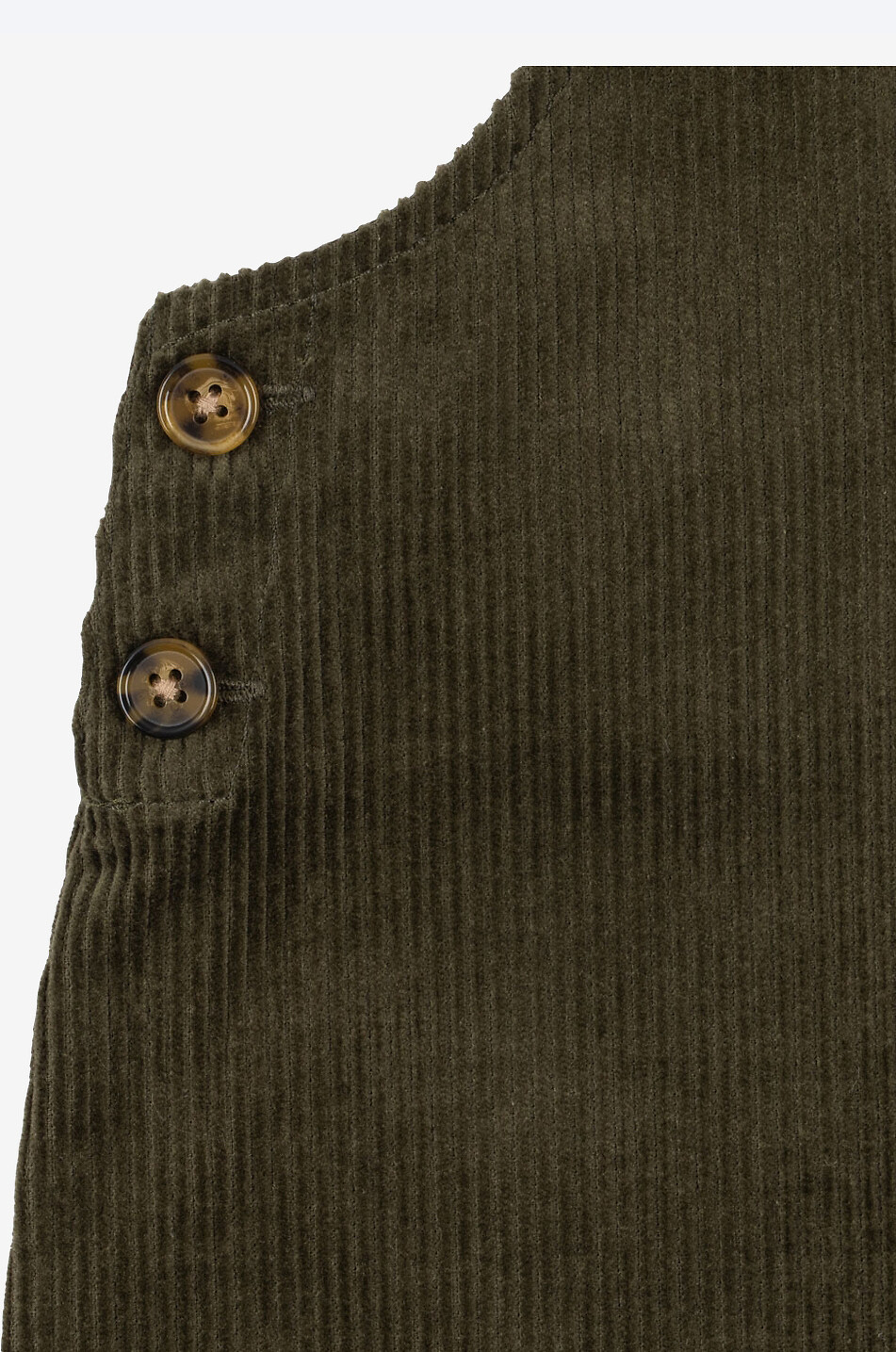 KONGES SLØJD Sully boy's corduroy dungarees Boy KHAKI 3
