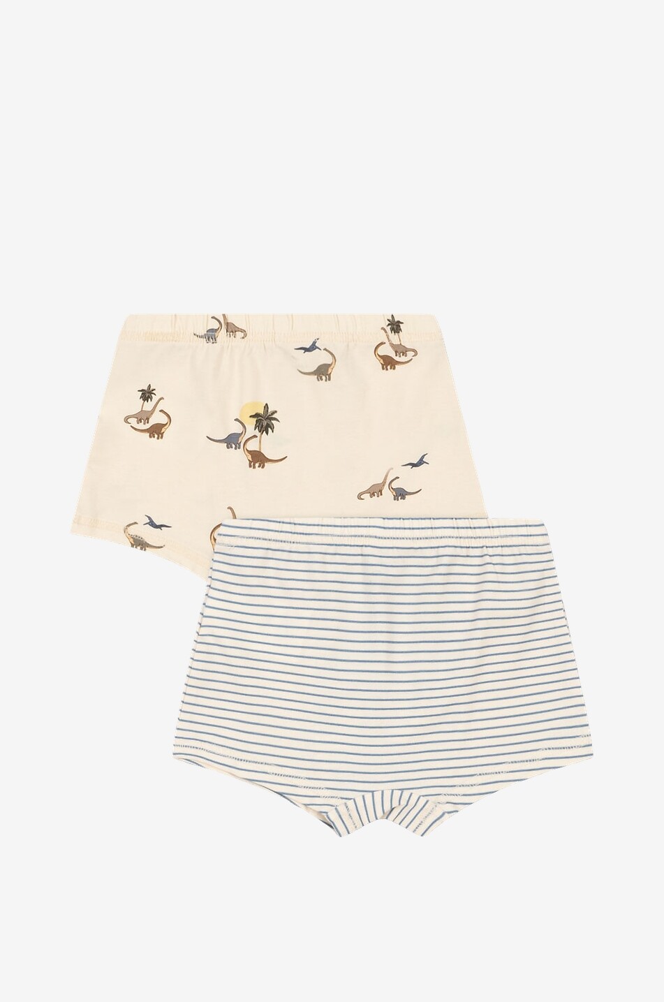 KONGES SLØJD 2er-Set Jungen-Boxershorts aus Jersey Basic Junge Hellbeige 2