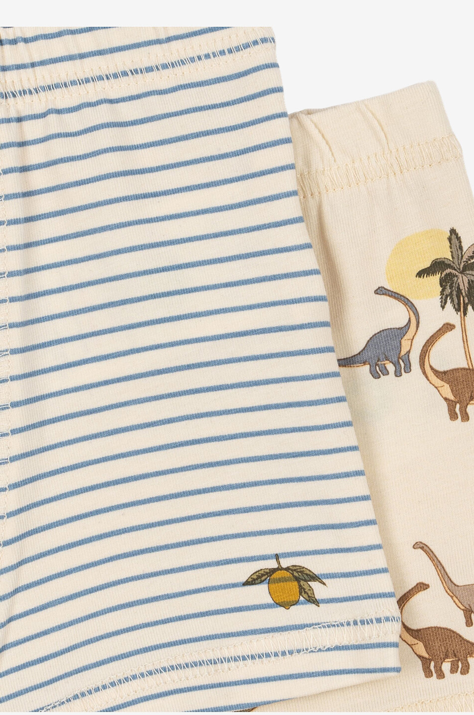 KONGES SLØJD 2er-Set Jungen-Boxershorts aus Jersey Basic Junge Hellbeige 3