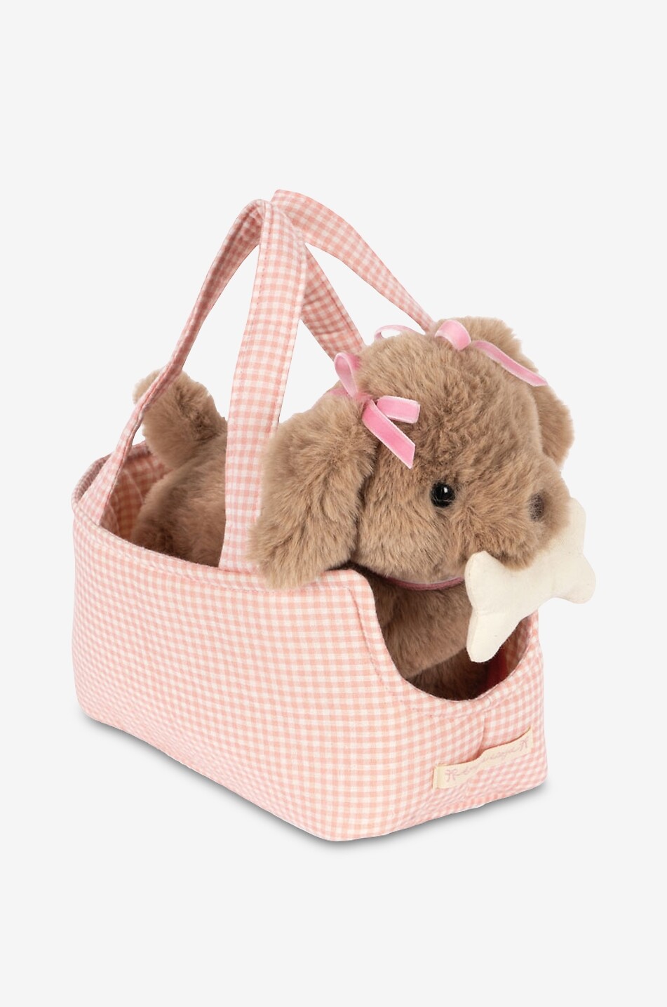 KONGES SLØJD Mädchen-Handtasche mit Welpen Maude Unisex BEIGE 1