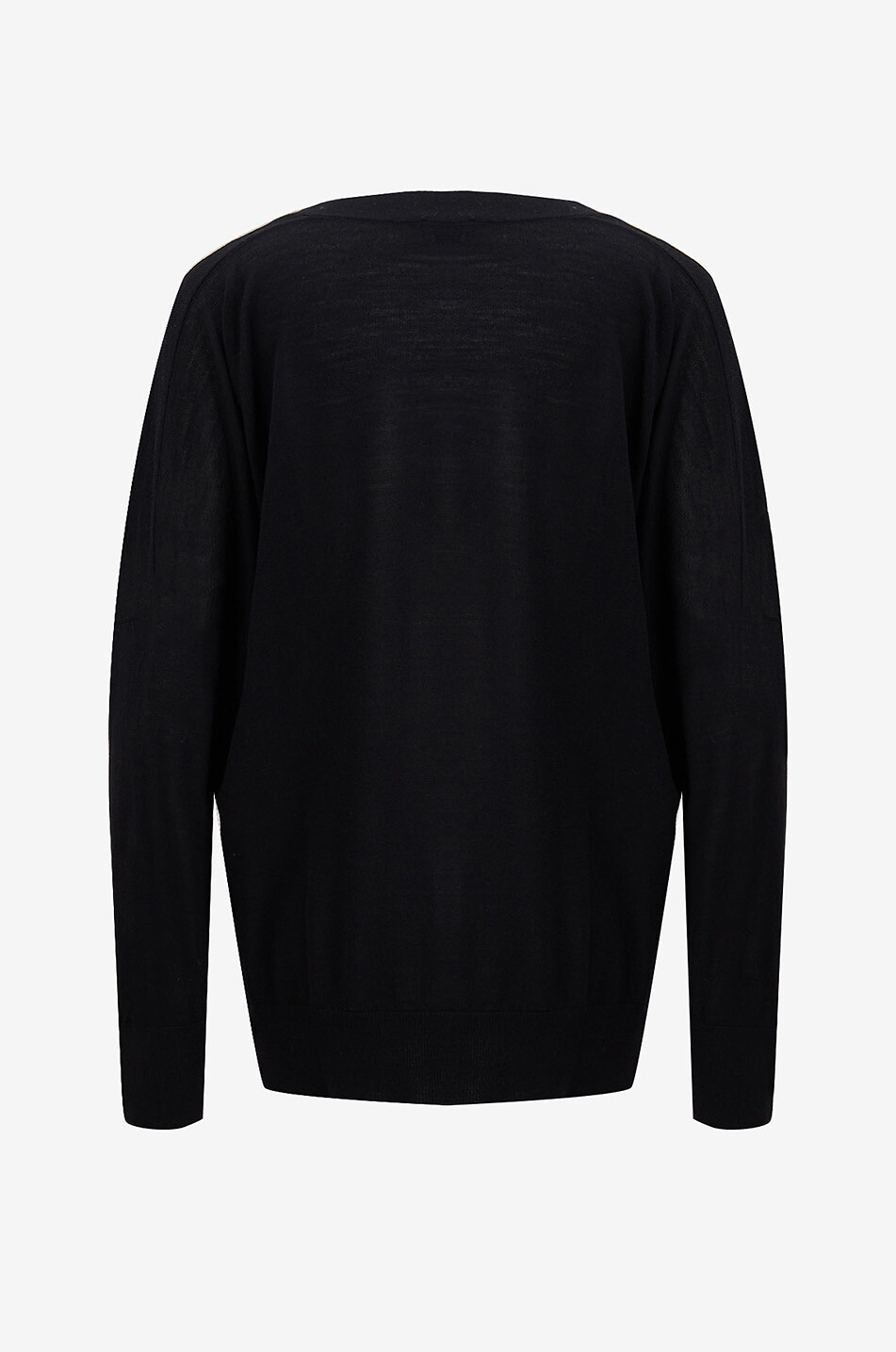 BONGENIE Gerader Cardigan aus Jersey-Stoff Tasmania Damen SCHWARZ 2