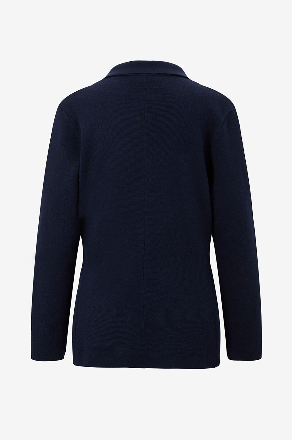 GRAN SASSO Cardigan ajusté à col revers Femme BLEU FONCE 2