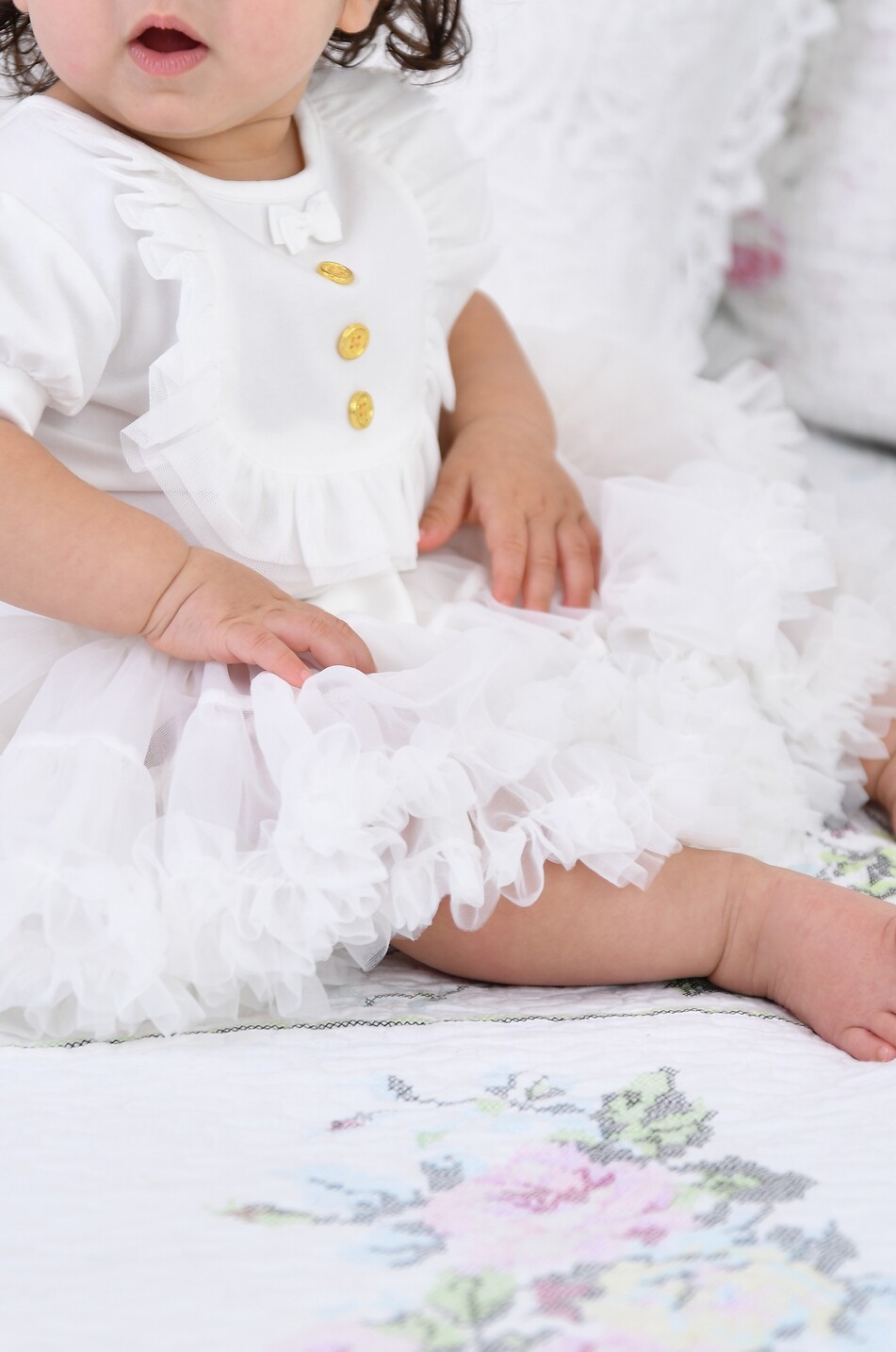ANGEL'S FACE Binky baby tulle tutu skirt Baby WHITE 3