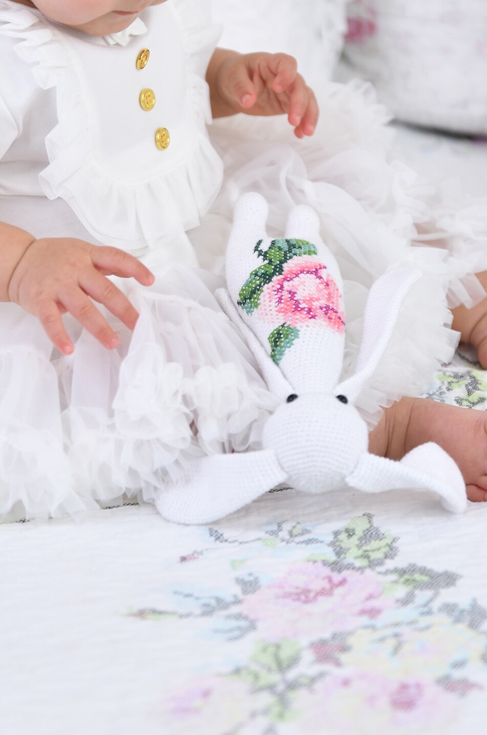 ANGEL'S FACE Binky baby tulle tutu skirt Baby WHITE 4