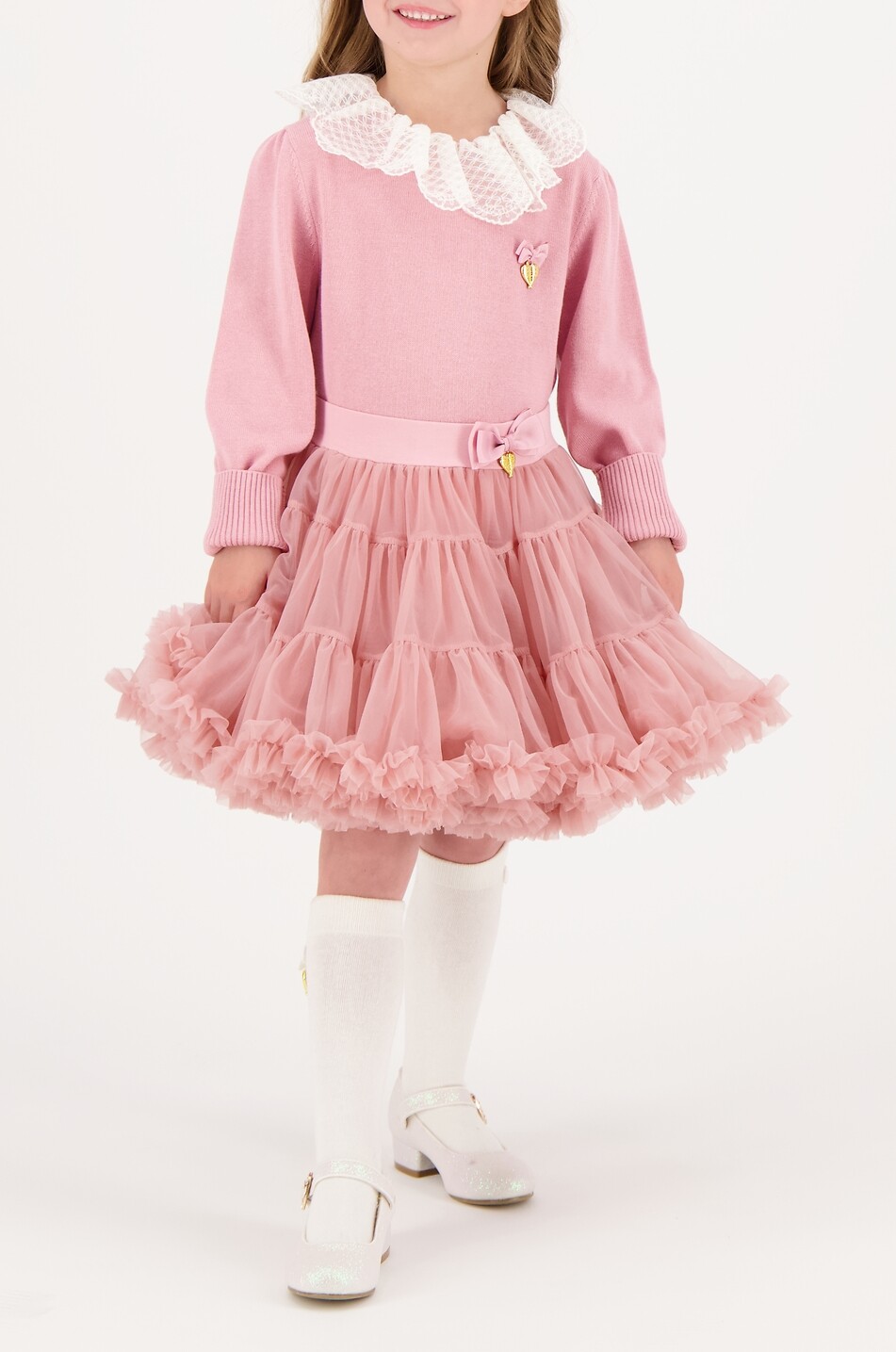 ANGEL'S FACE Pixie girls' short tulle tutu skirt Girl DARK PINK 3