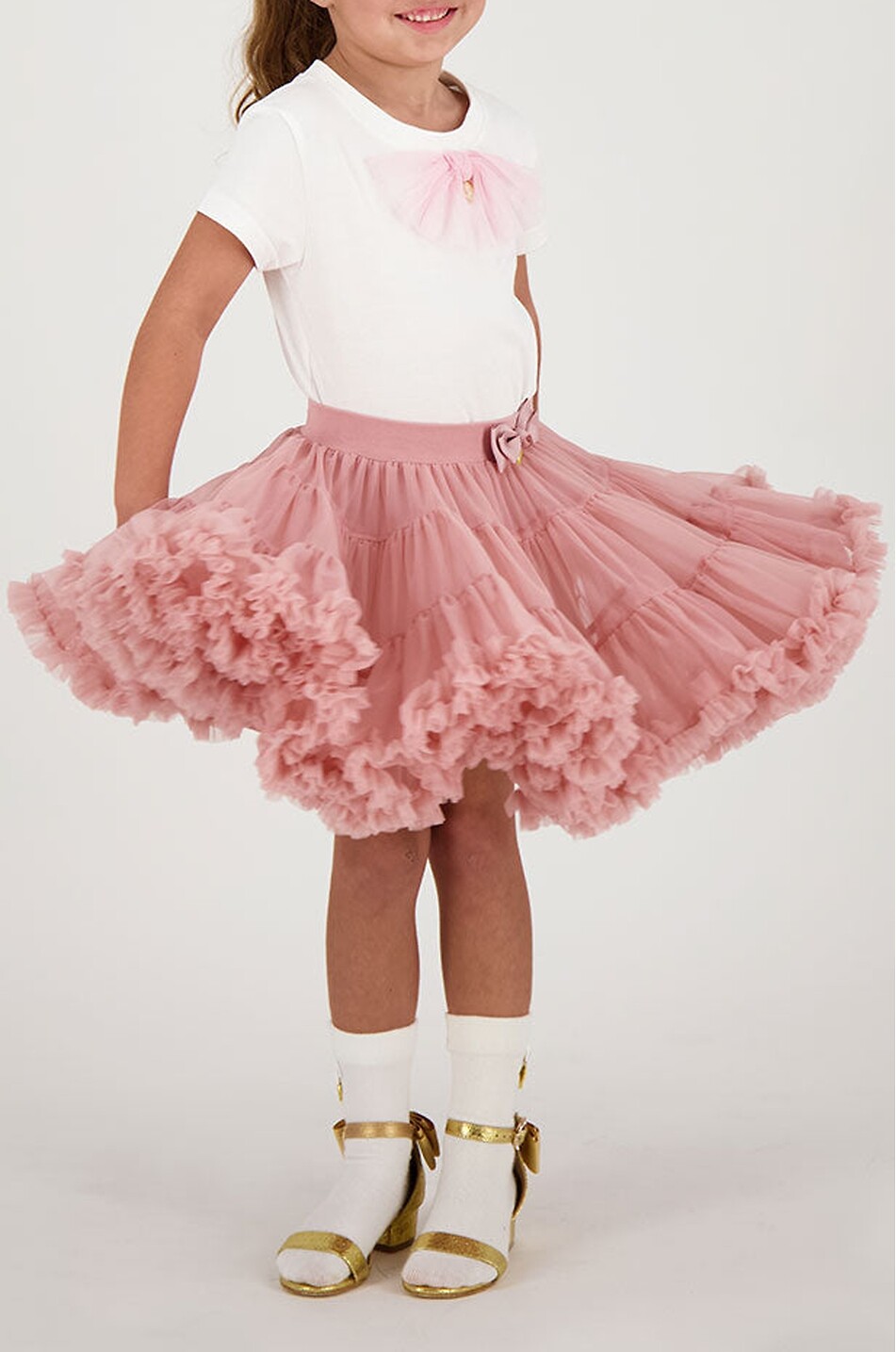 ANGEL'S FACE Pixie girls' short tulle tutu skirt Girl DARK PINK 5