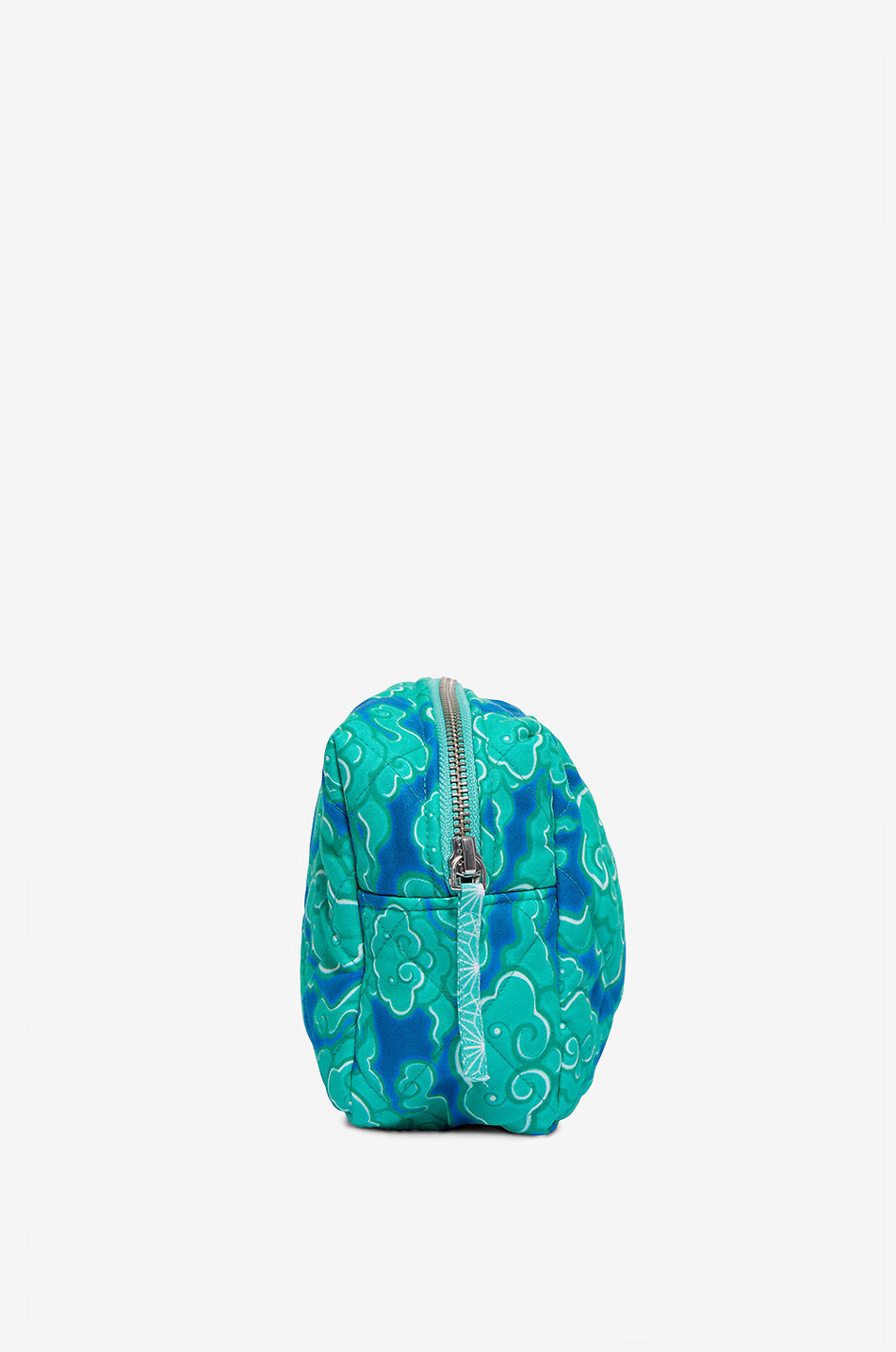 KARMA ON THE ROCKS Pochette en tissu à motif fantaisie Kumo Small Femme VERT MOYEN 4