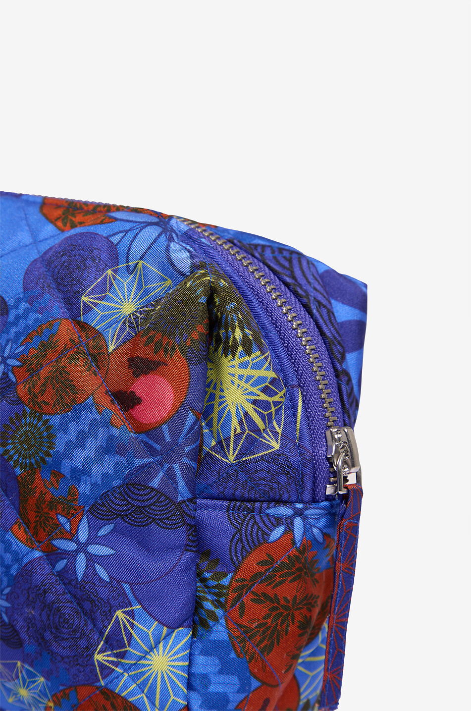 KARMA ON THE ROCKS Pochette en soie imprimée Tama Small Femme MULTICOLORE 5