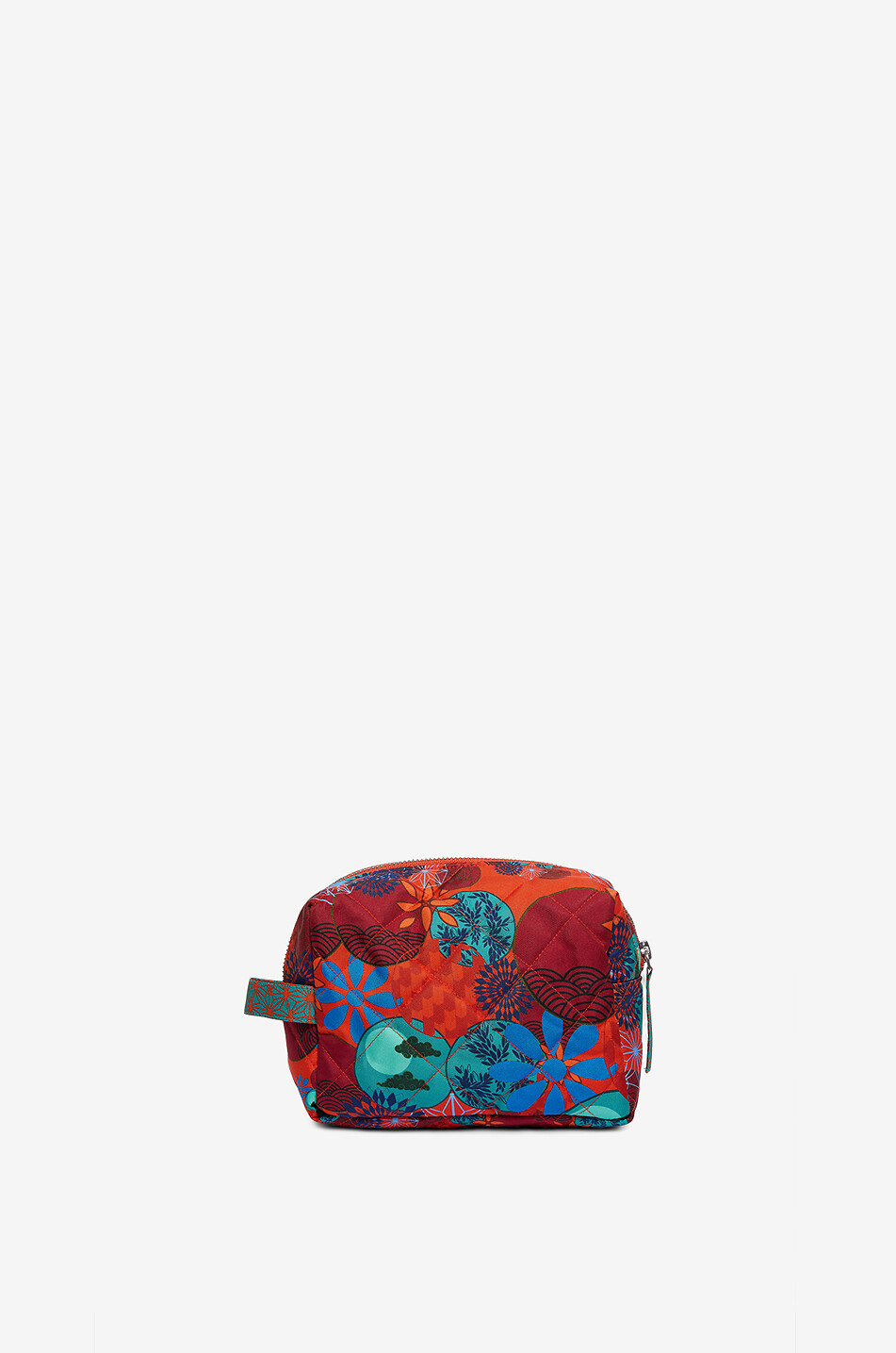 KARMA ON THE ROCKS Pochette à aspect satiné avec imprimé Femme MULTICOLORE1 1