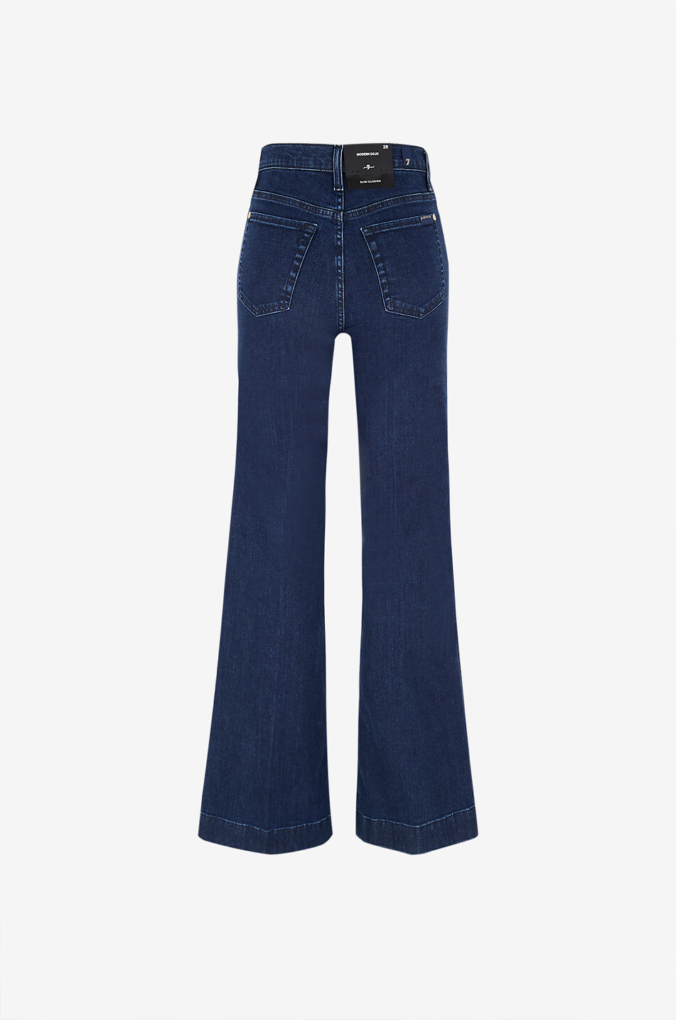 7 FOR ALL MANKIND Modern Dojo wide-leg denim jeans Women DARK BLUE 2