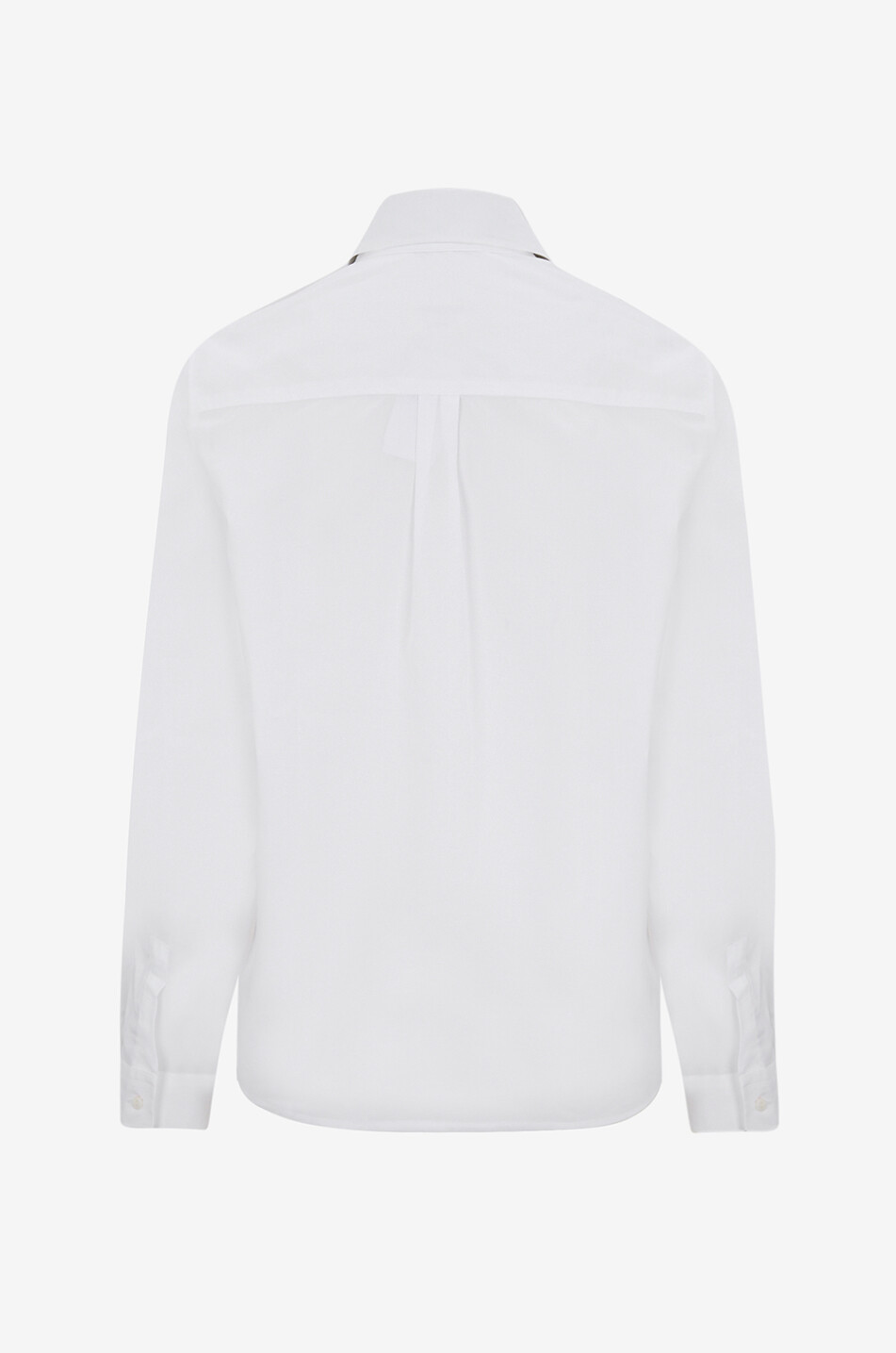 ARTIGIANO Popeline-Bluse mit Rüschen Damen WEISS 2