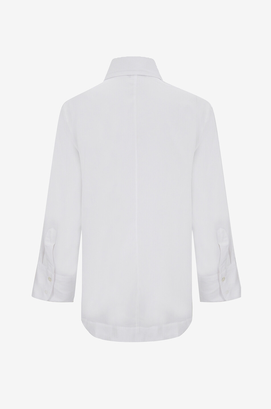 ARTIGIANO Klassische Popeline-Bluse Bruna Damen WEISS 2