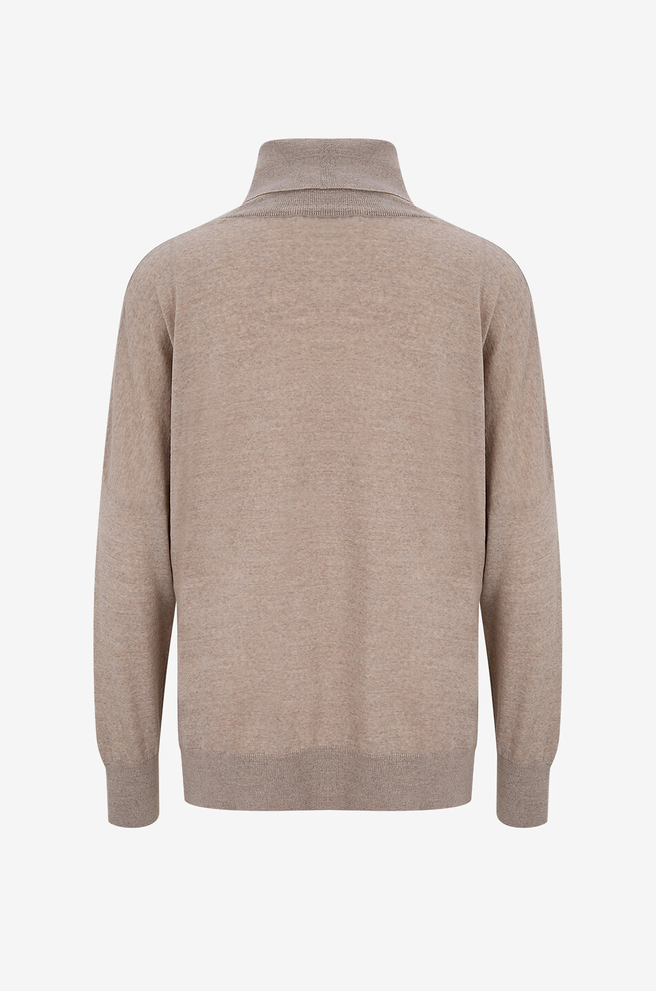 BONGENIE Rollkragenpullover aus Jersey Tasmania 16GG Damen BEIGE 2