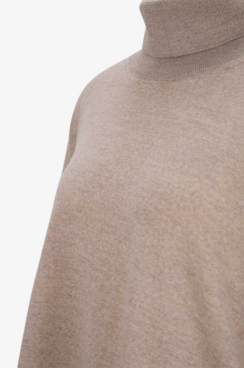 BONGENIE Rollkragenpullover aus Jersey Tasmania 16GG Damen BEIGE 3