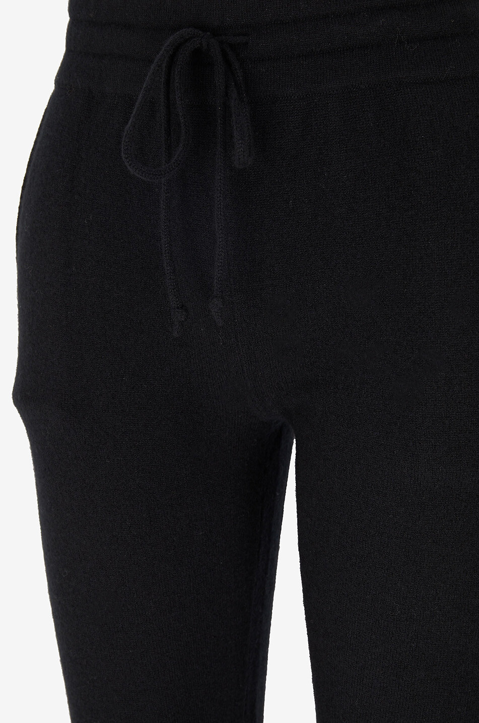 KUJTEN Pantalon de jogging en jersey à taille coulissée Femme NOIR 3
