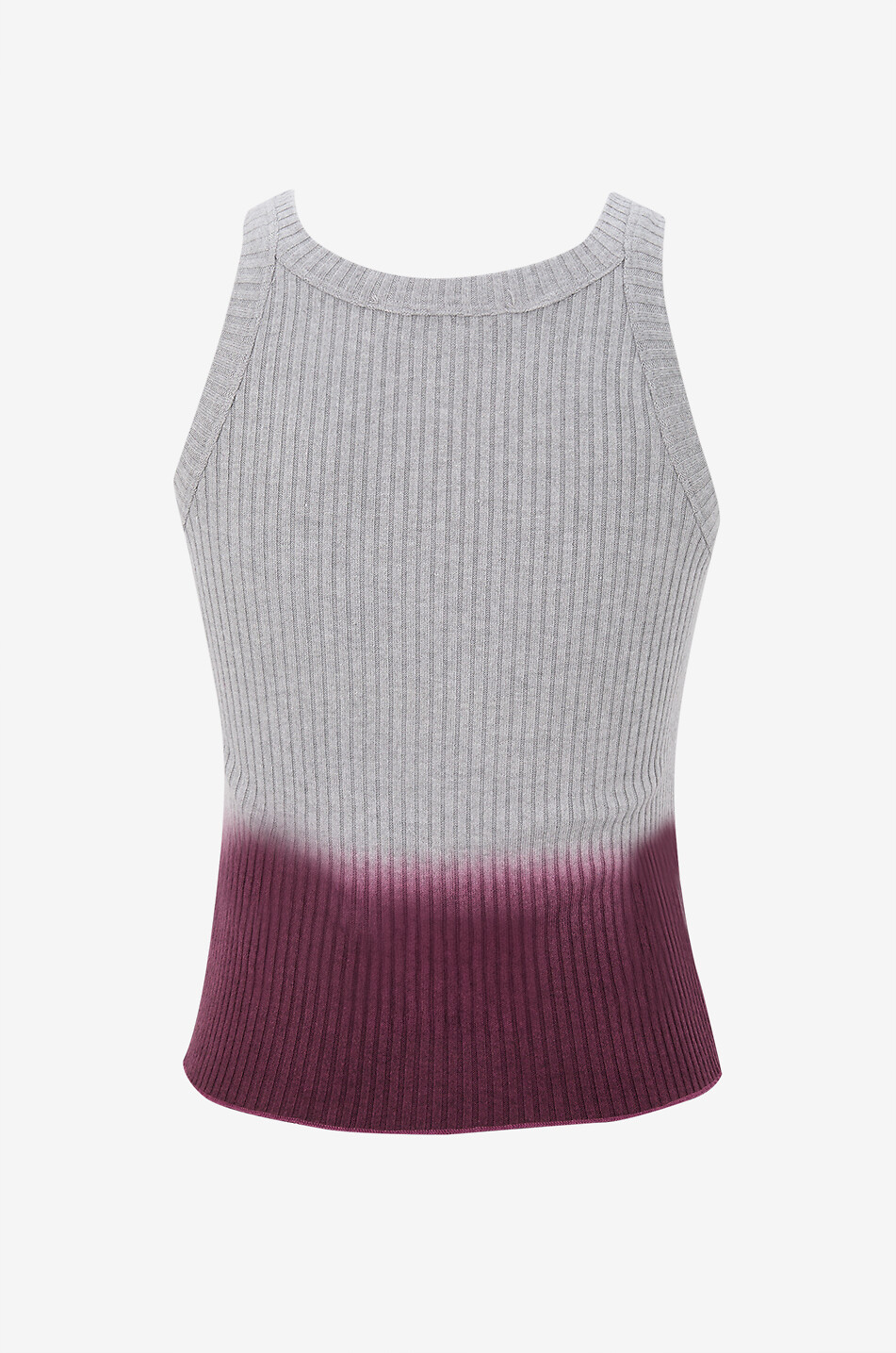 SHAFT Top à col rond en jersey tie and dye Femme ROUGE FONCÉ 2