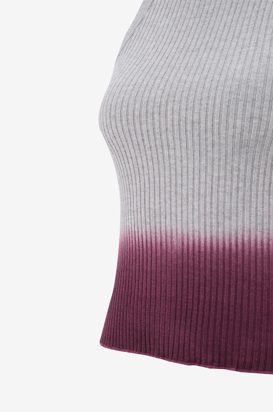 SHAFT Top à col rond en jersey tie and dye Femme ROUGE FONCÉ 7