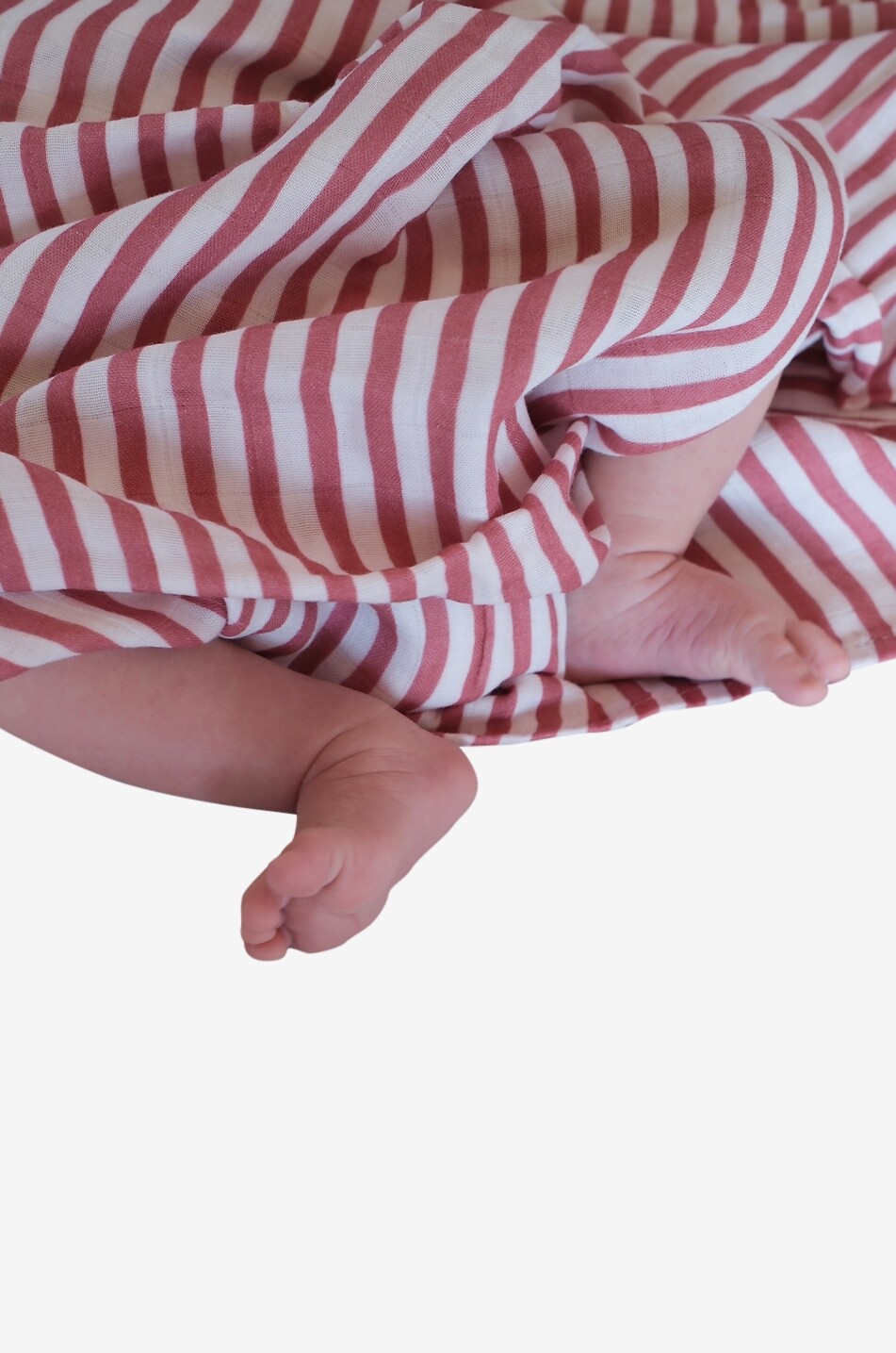 JOLI NOUS Lange XL bébé en gaze Bébé ROSE FONCÉ 3