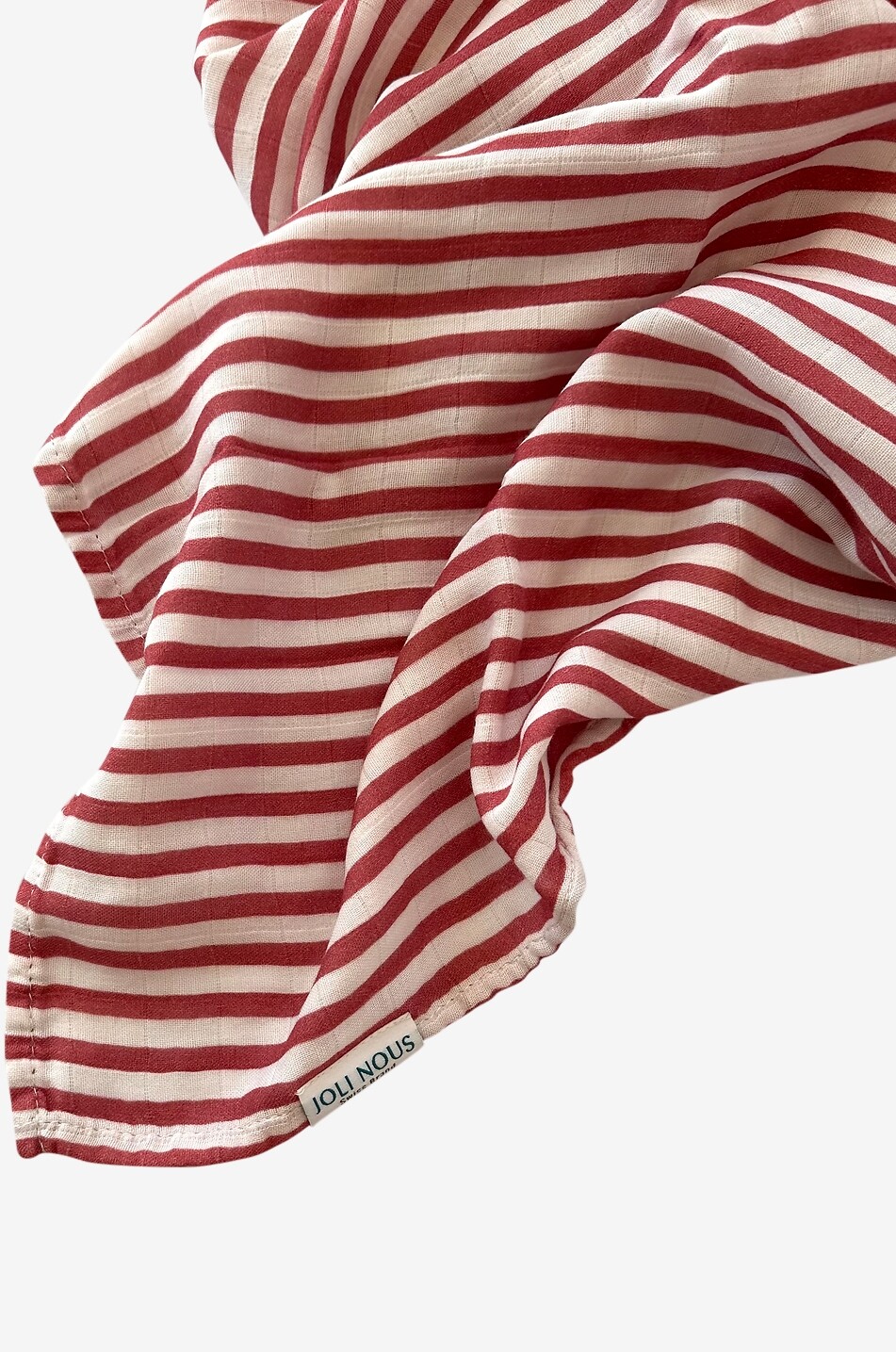 JOLI NOUS Lange XL bébé en gaze Bébé ROSE FONCÉ 8