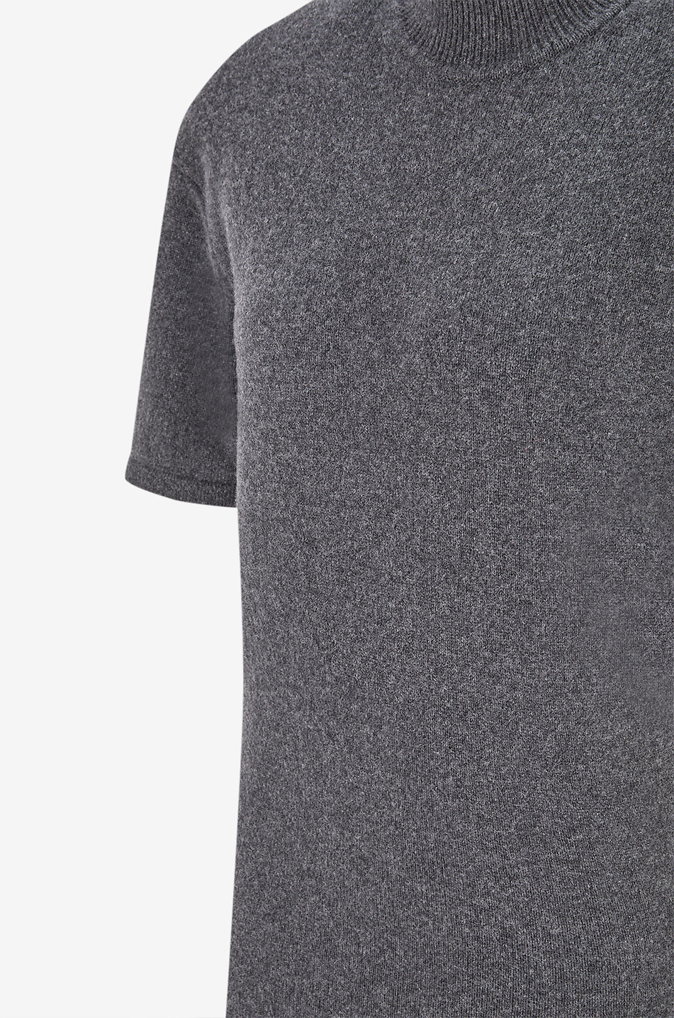 JACQUEMUS Short Castagna high-neck knit dress Women DARK GREY 3