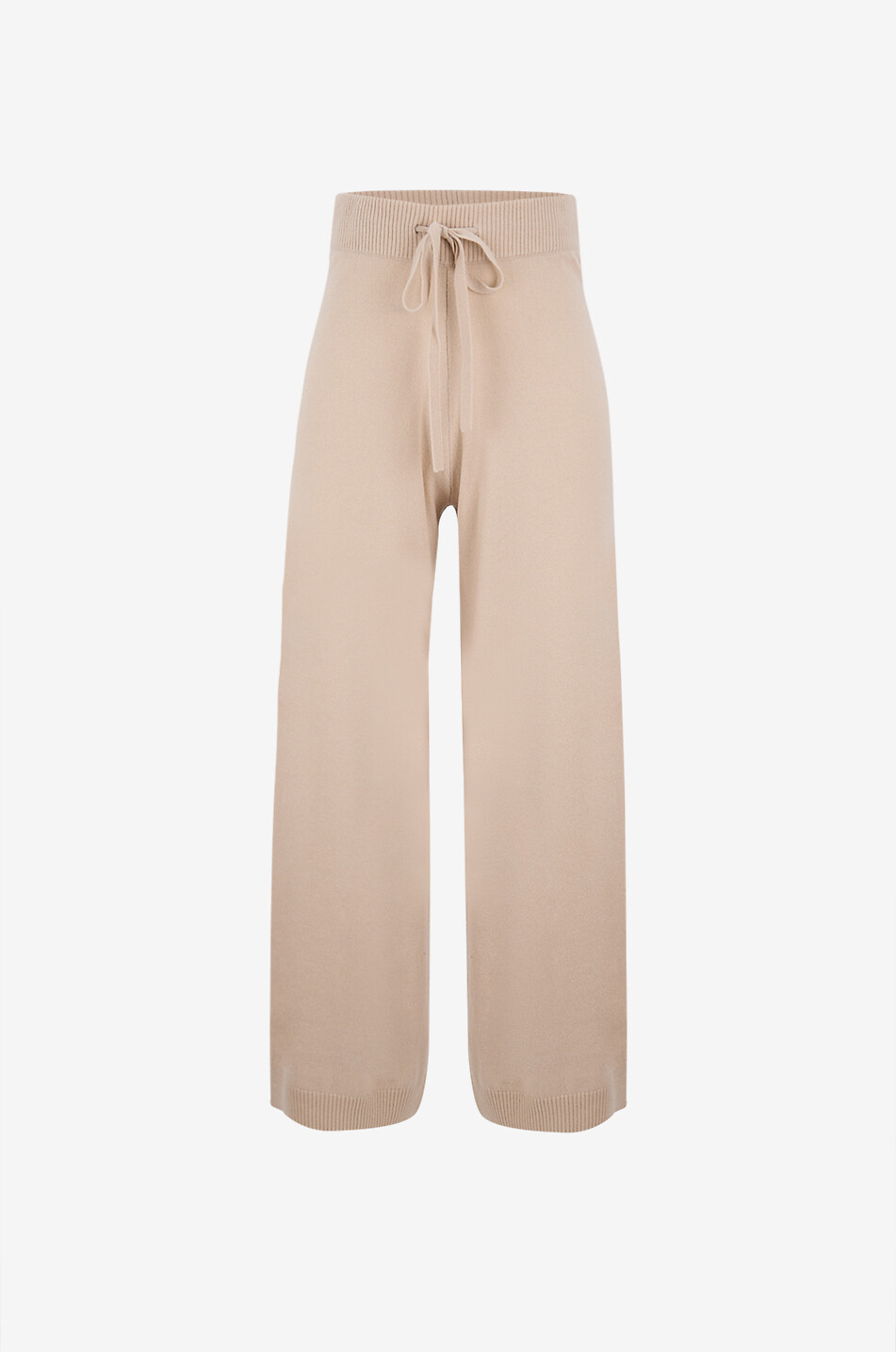 WEEKEND MAX MARA Josef straight jersey trousers Women BEIGE 1