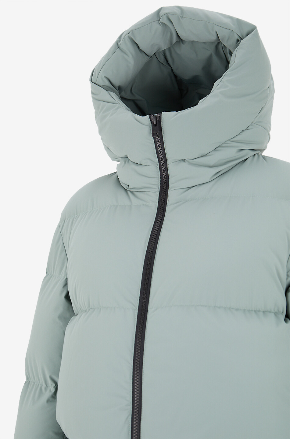 WOOLRICH Kurze Steppjacke aus Funktionsgewebe mit Stehkragen Cloud Damen HELLBLAU 3