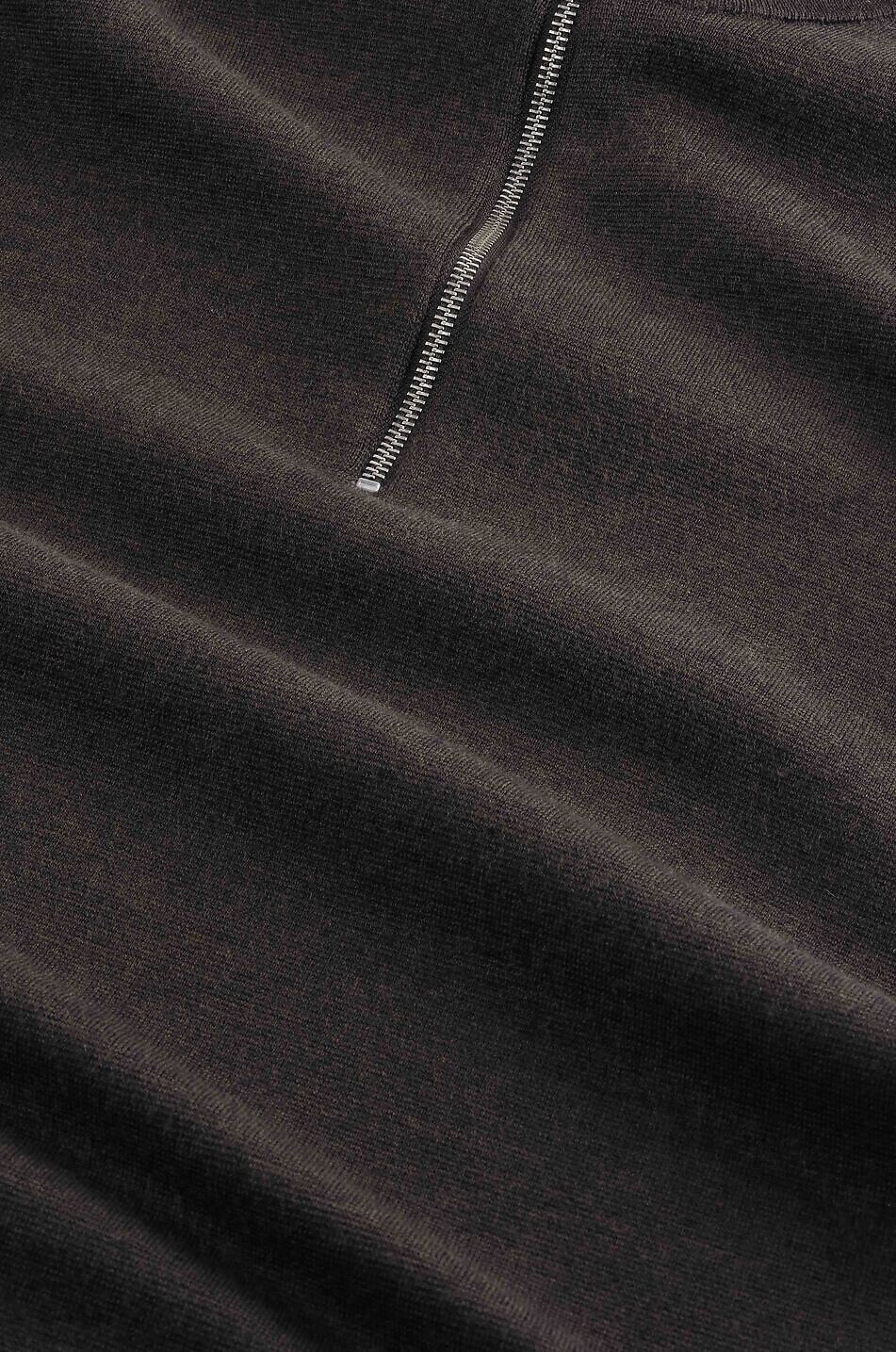 NN07 Pull à col montant en laine Harald Homme MARRON 4