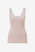 Tanktop aus Jersey und Spitze Maude Privé