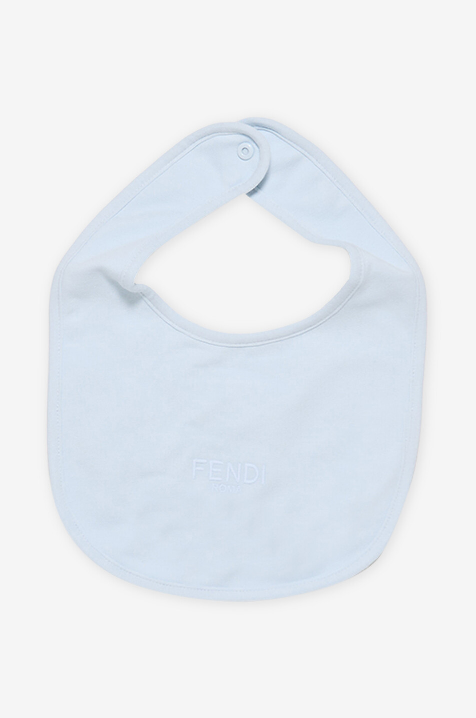 FENDI Coffret cadeau trois pièces en jersey bébé FENDI ROMA 1925 Bébé BLEU 3