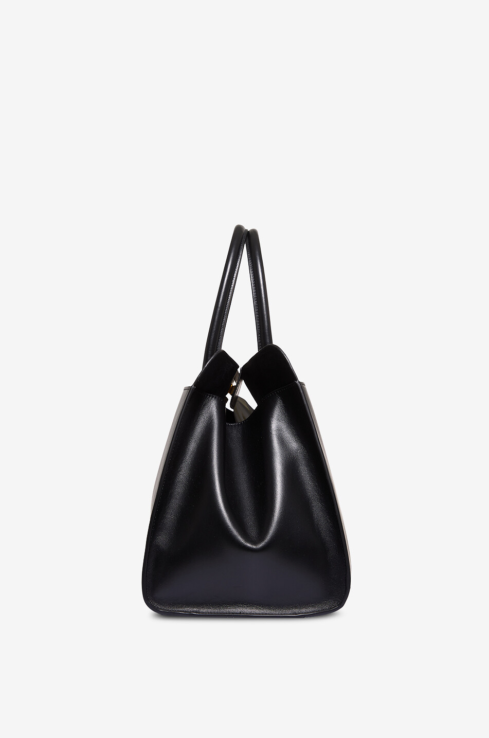 FABIANA FILIPPI Glattlederhandtasche Trapeze Large Damen SCHWARZ 4