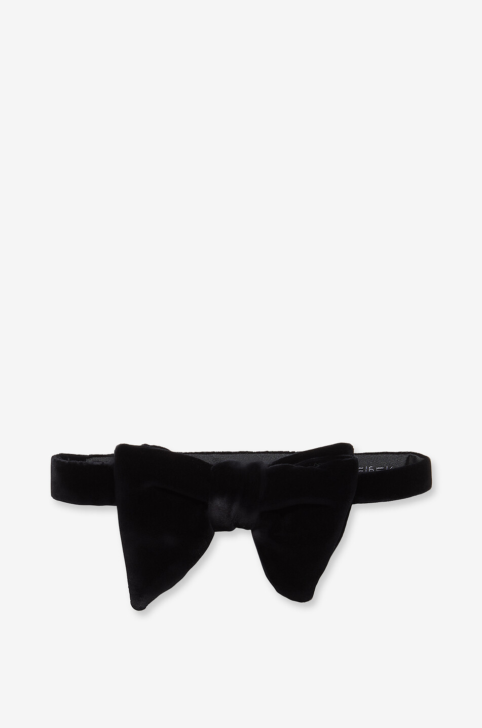 TOM FORD Vorgebundene Fliege aus Baumwollsamt Herren SCHWARZ 1