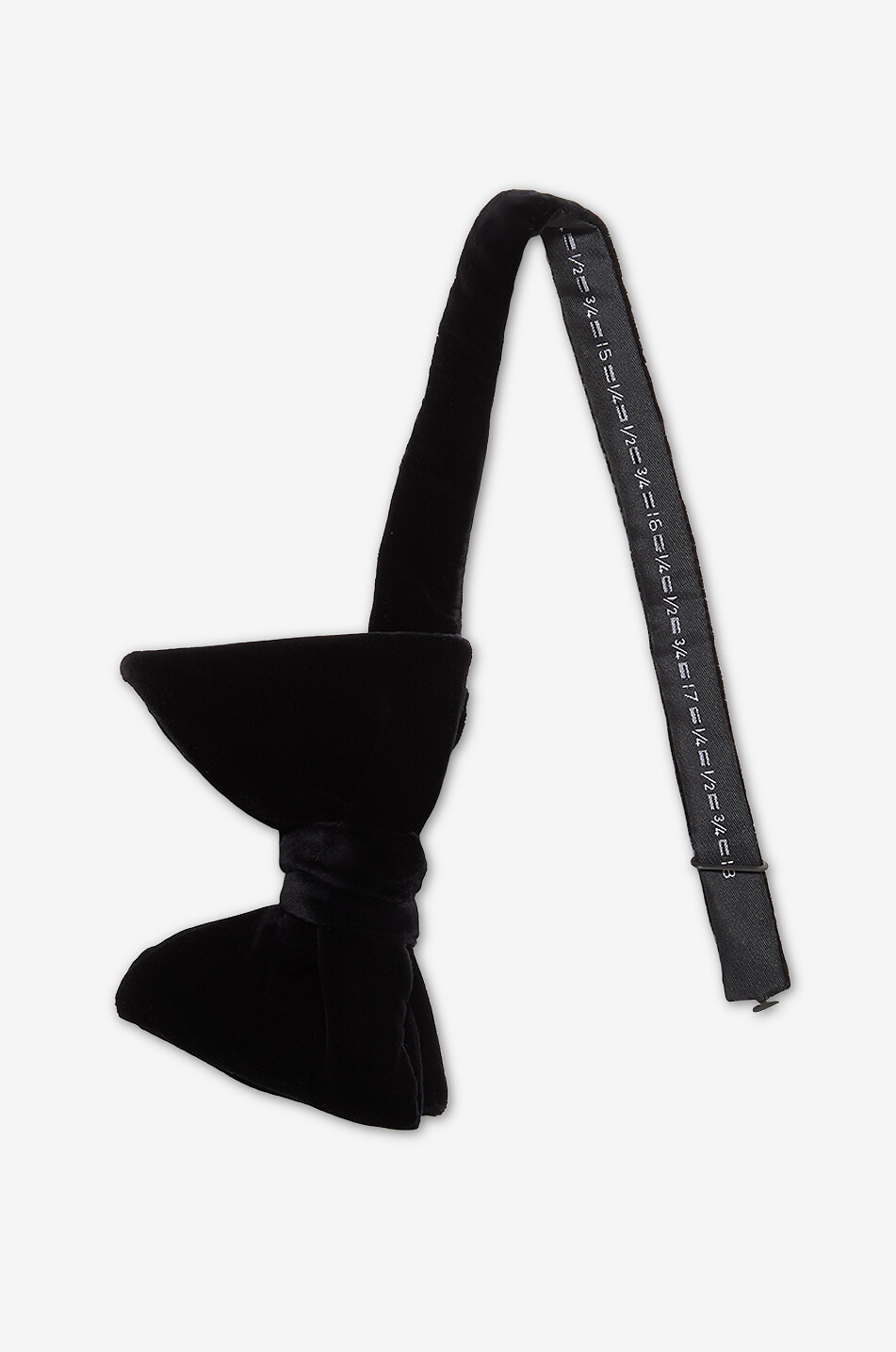 TOM FORD Vorgebundene Fliege aus Baumwollsamt Herren SCHWARZ 2