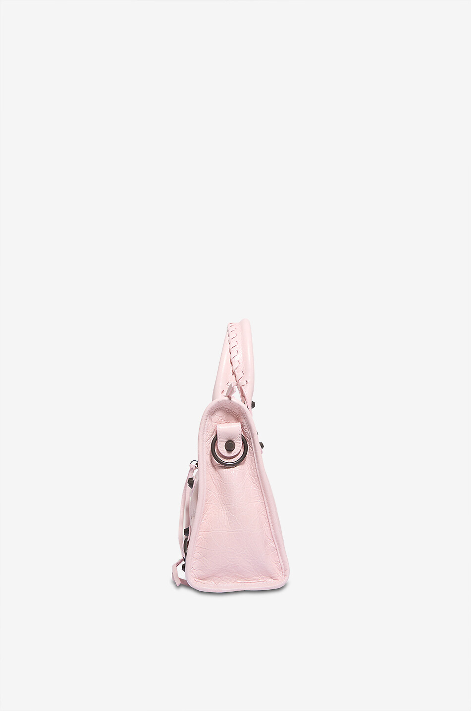 BALENCIAGA Sac à main en cuir arena Le City S Femme ROSE CLAIR 4