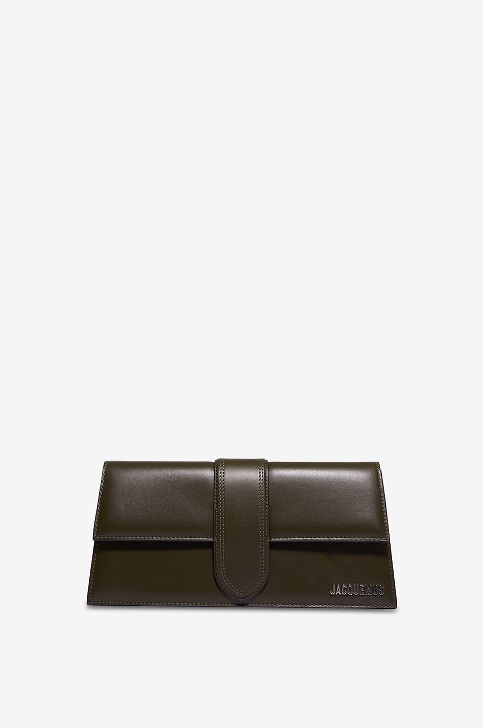 Schultertasche aus Glattleder Le Bambino Long