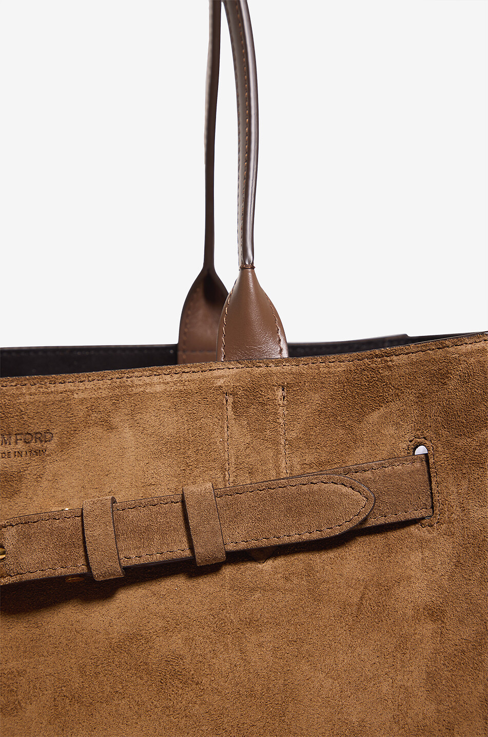 TOM FORD Shopper aus Wildleder Audrey Medium Damen BRAUN 5