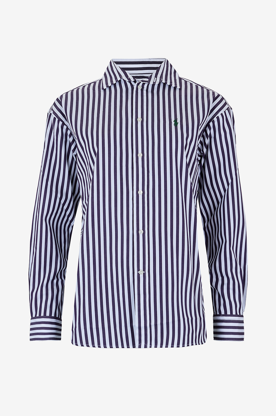 POLO RALPH LAUREN Pony striped relaxed shirt Women PURPLE 1