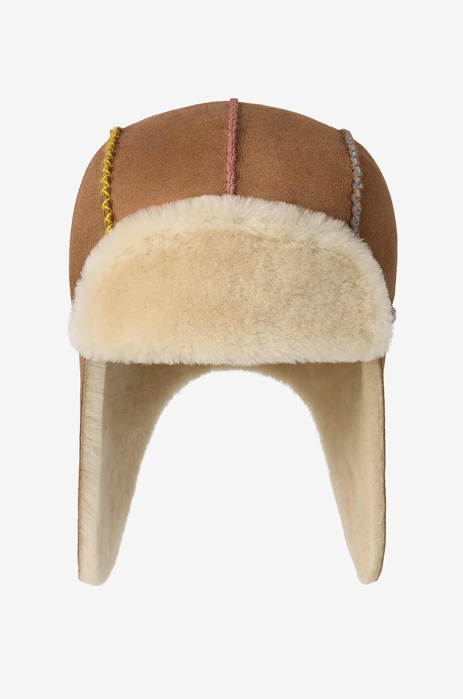 Shearling child's beanie hat