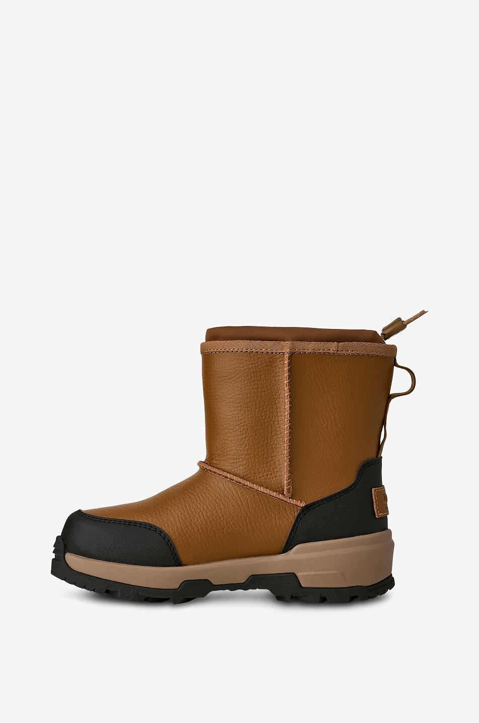 UGG Adirondack XXV grain leather pull-on boys' boots Boy CAMEL 3