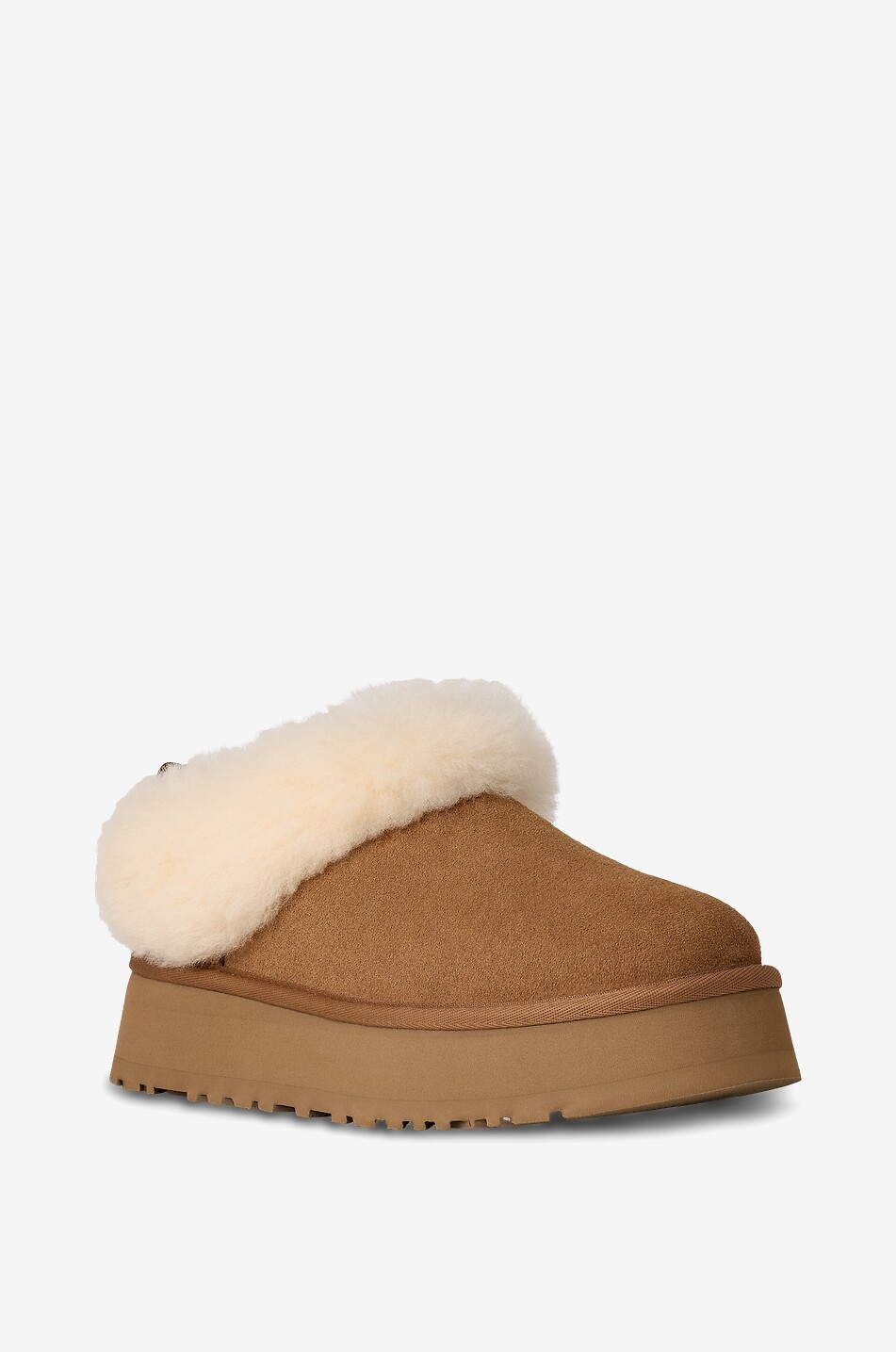 UGG Chaussons en daim Tazzelle Femme MARRON CLAIR 1