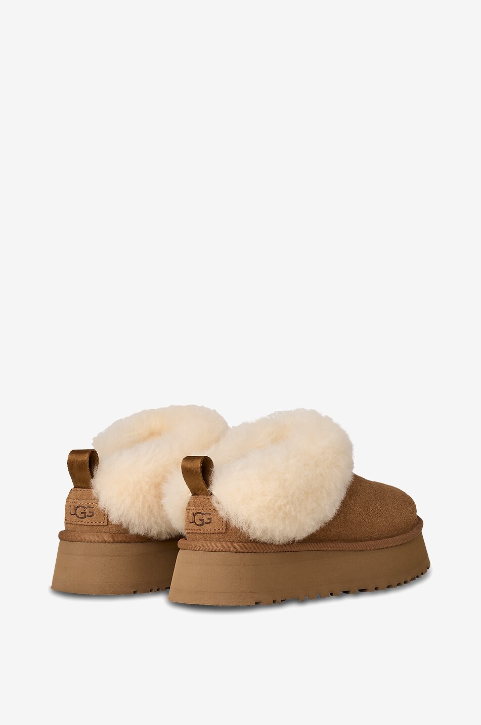 UGG Chaussons en daim Tazzelle Femme MARRON CLAIR 4