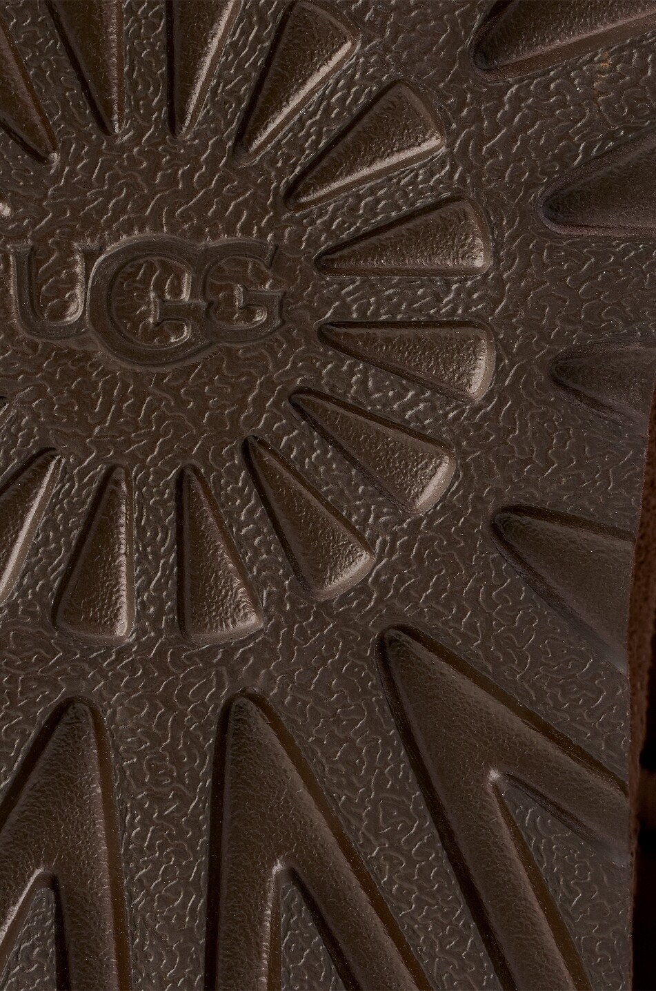 UGG Handgefertigte Hausschuhe aus besticktem Wildleder Tasman II Damen DUNKELBRAUN 7